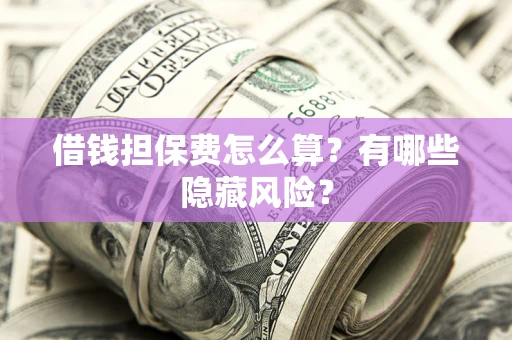北京借钱担保费怎么算？有哪些隐藏风险？