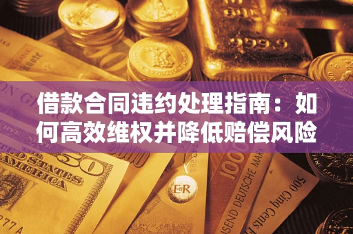 北京借款合同违约处理指南：如何高效维权并降低赔偿风险？