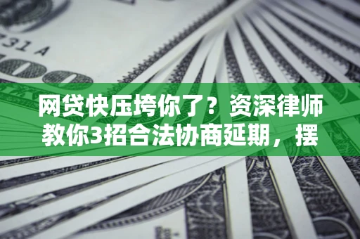 北京网贷快压垮你了？资深律师教你3招合法协商延期，摆脱暴力催收！