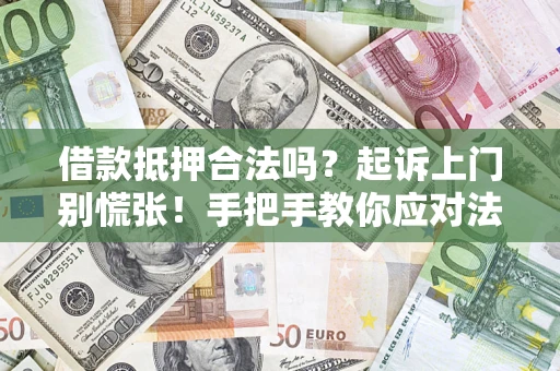 北京借款抵押合法吗？起诉上门别慌张！手把手教你应对法律程序